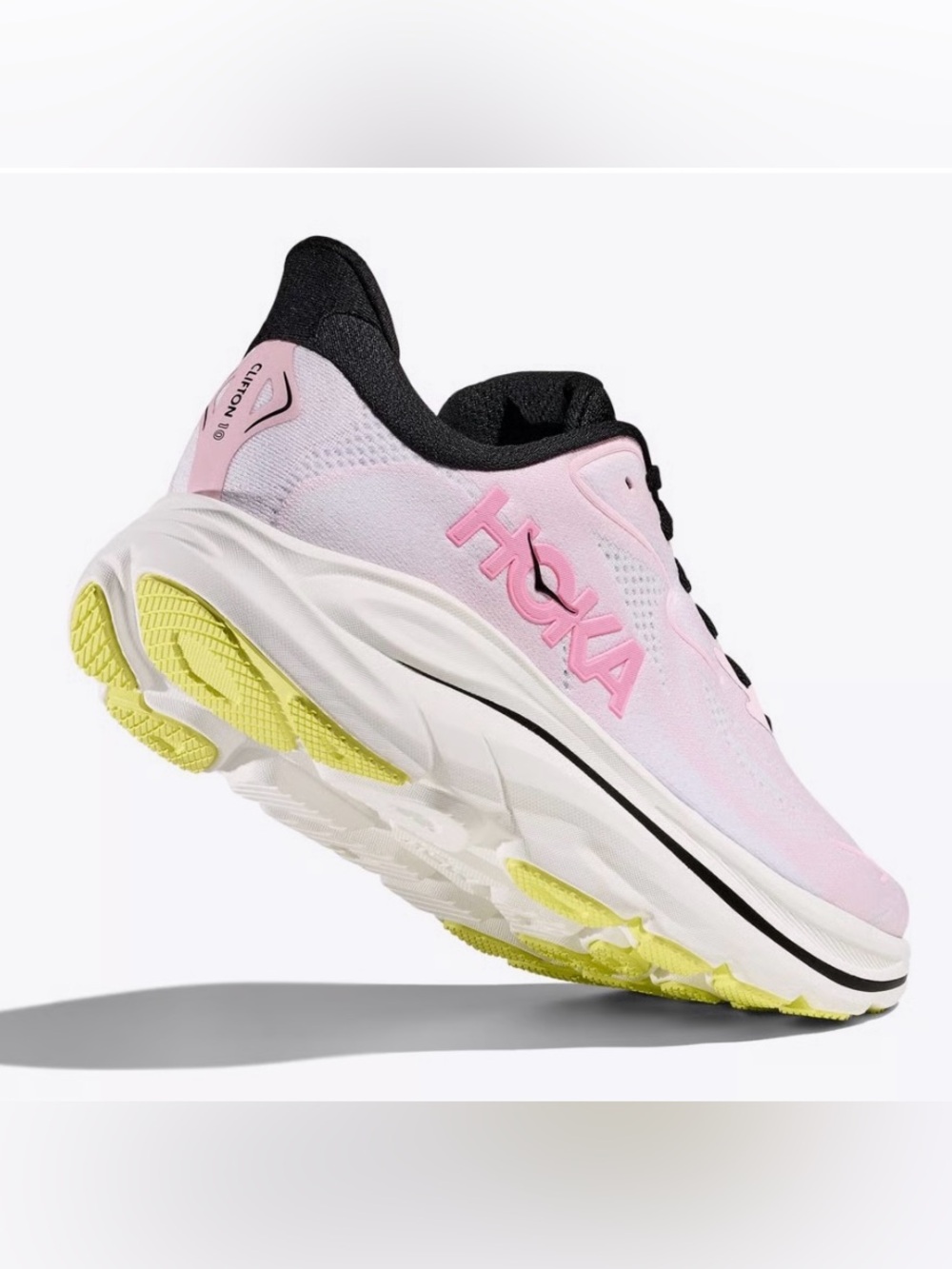 Hoka Clifton 10 Womens Shoes Sz 9.5 Color: Carnation/ Starlight Glow